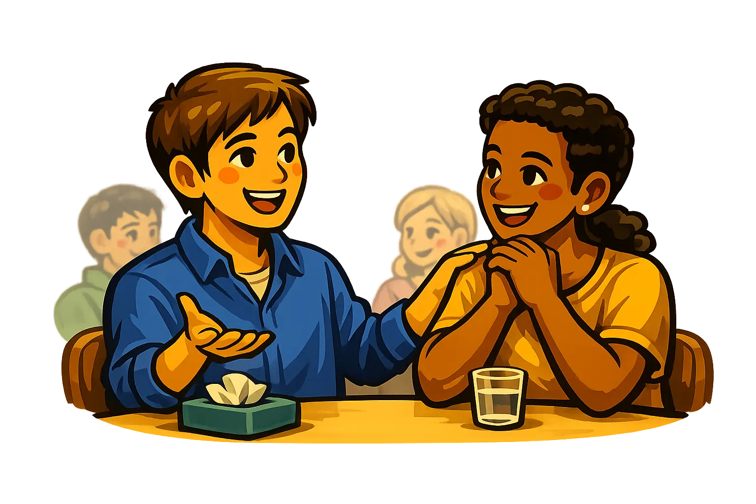 Building confidence in social settings