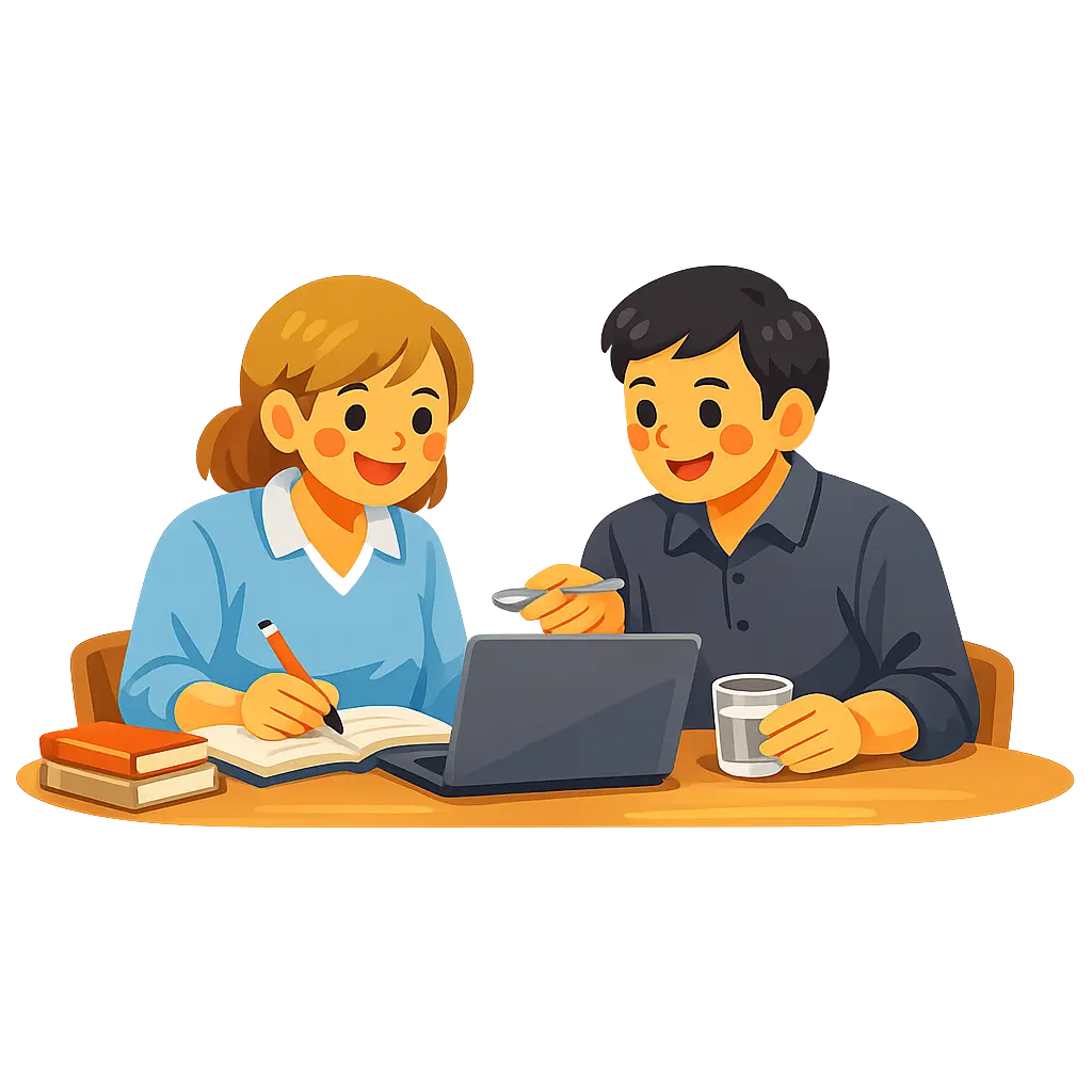 Speech pathology illustration