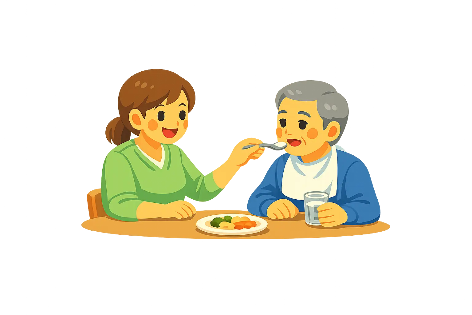 Eating and swallowing support
